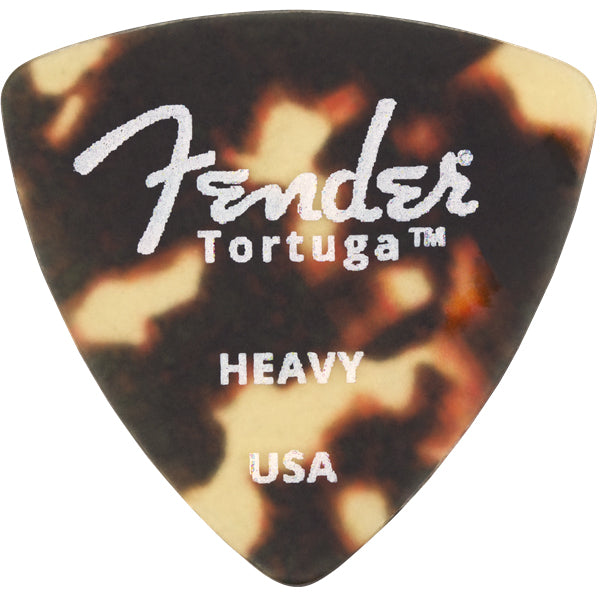 Fender Guitar Pick 346 Shape Tortuga - Shell - Heavy, 6-Count