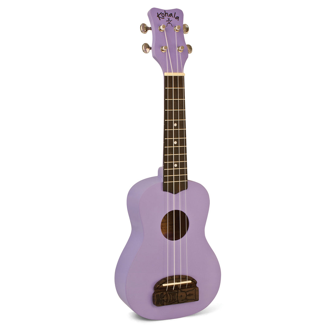 Kohala KT-S Tiki Series Soprano Ukulele - Purple