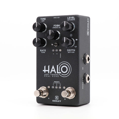 Keeley HALO Andy Timmons Signature Dual Echo Pedal – Music City Canada