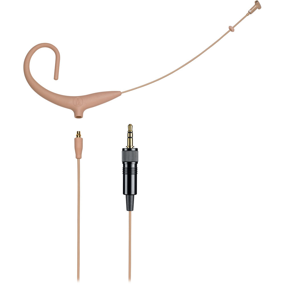 Audio-Technica BP894x MicroSet Cardioid Condenser Headworn Microphone - Sennheiser Connector (Beige)
