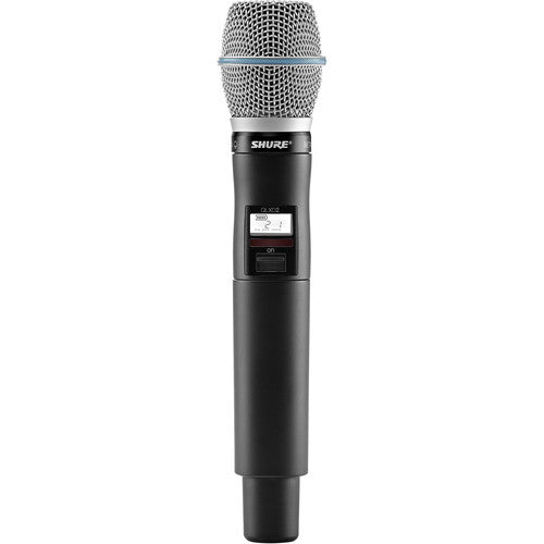 Shure QLXD2/B87C Handheld Wireless Transmitter Frequency X52