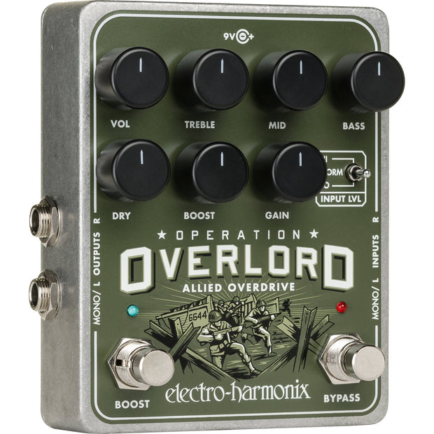 Electro-Harmonix OPERATION OVERLORD Overdrive Pedal