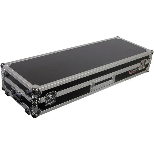 Odyssey FZDJ12W Flight Zone DJ 12'' Mixer Turntable Coffin Case with Wheels