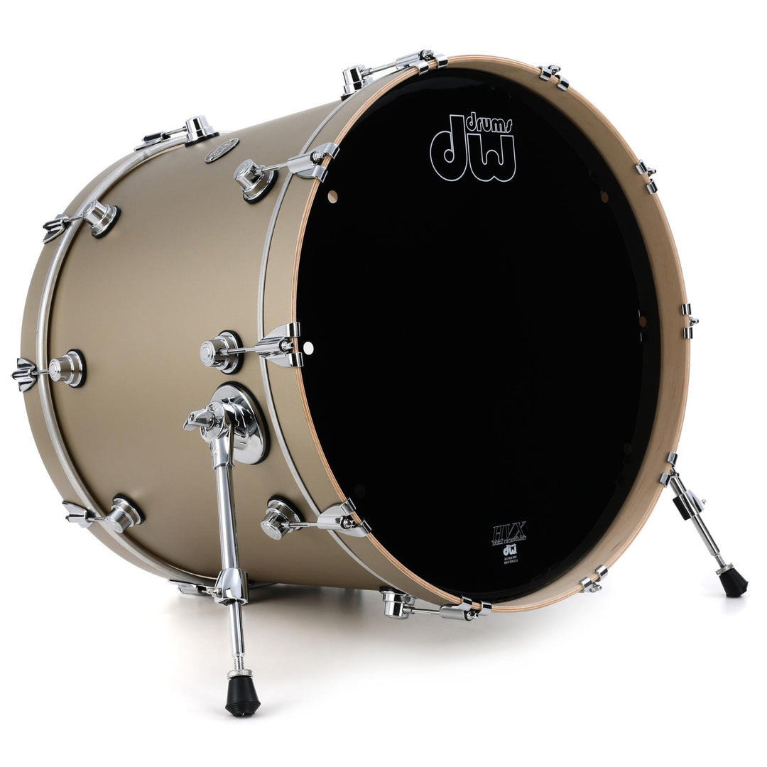 DW Performance Series Bass Drum 18x22 Hard Satin Lacquer - Gold Mist