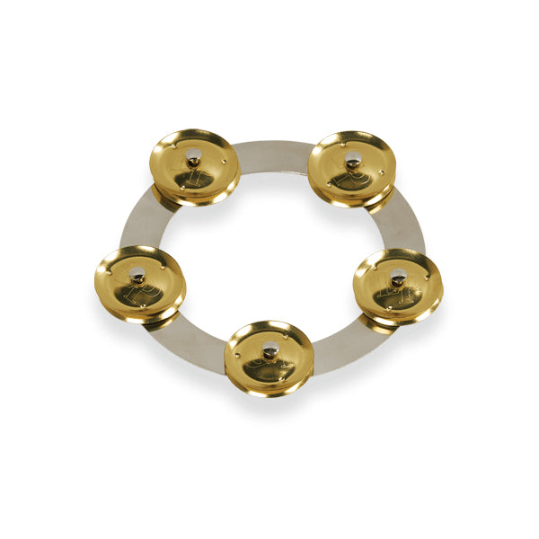 LP LP3806SBS Tambo-Ring 6” - Stainless Steel w/ Brass Jingle