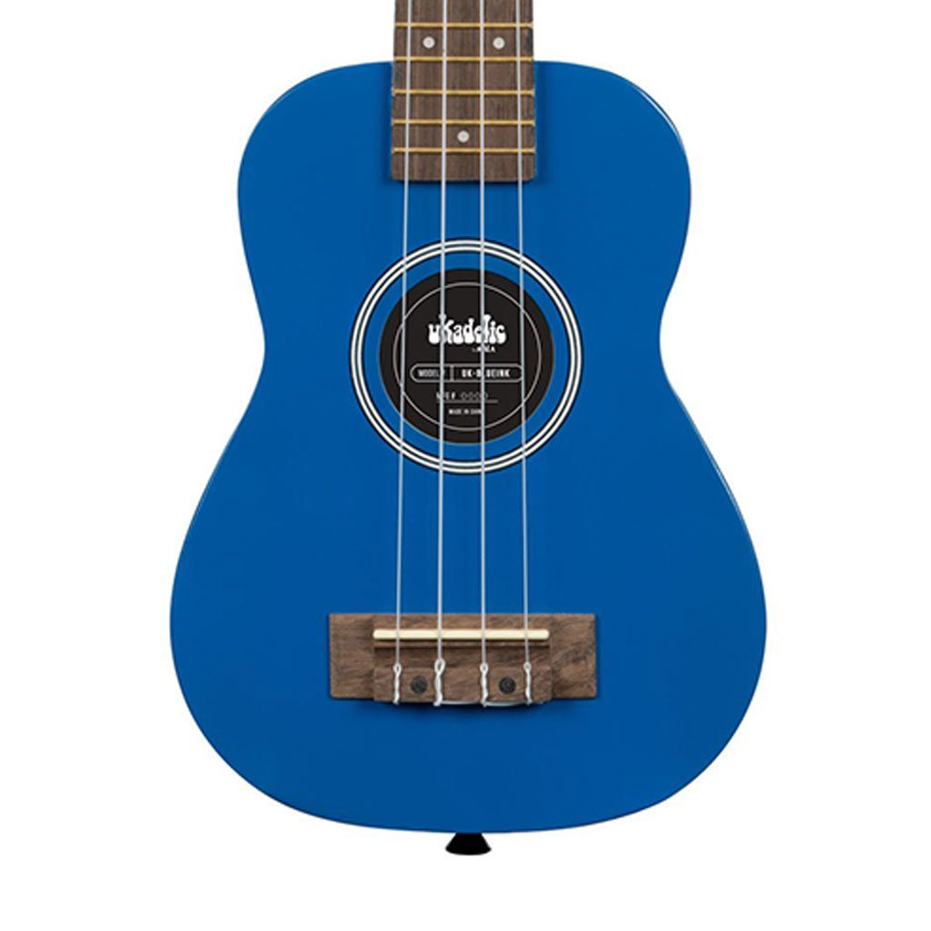 Kala Ukadelic Ukulele - Blue Ink