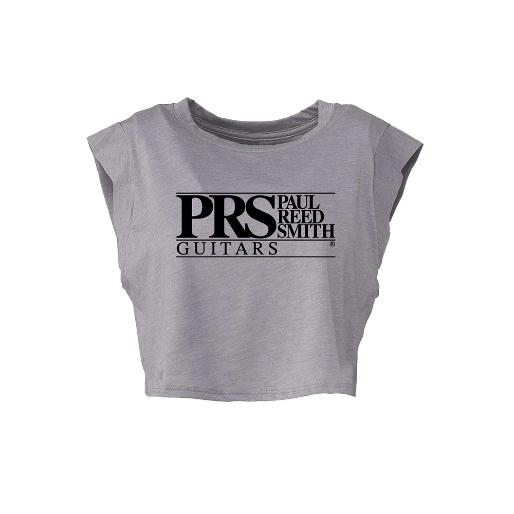 PRS Women's Sleeveless Jersey, Block Logo - Tungsten