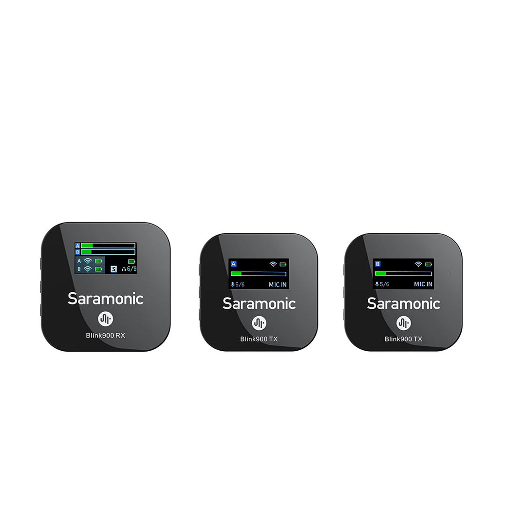 Saramonic Blink900 B2 2.4GHz Dual-Channel Wireless Microphone System