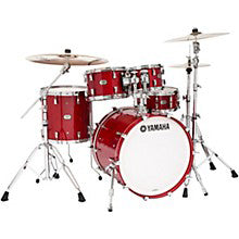 Yamaha Absolute Hybrid Maple 5-Piece Drum Kit 20” Bass w/ HW780 Hardware - Red Autumn