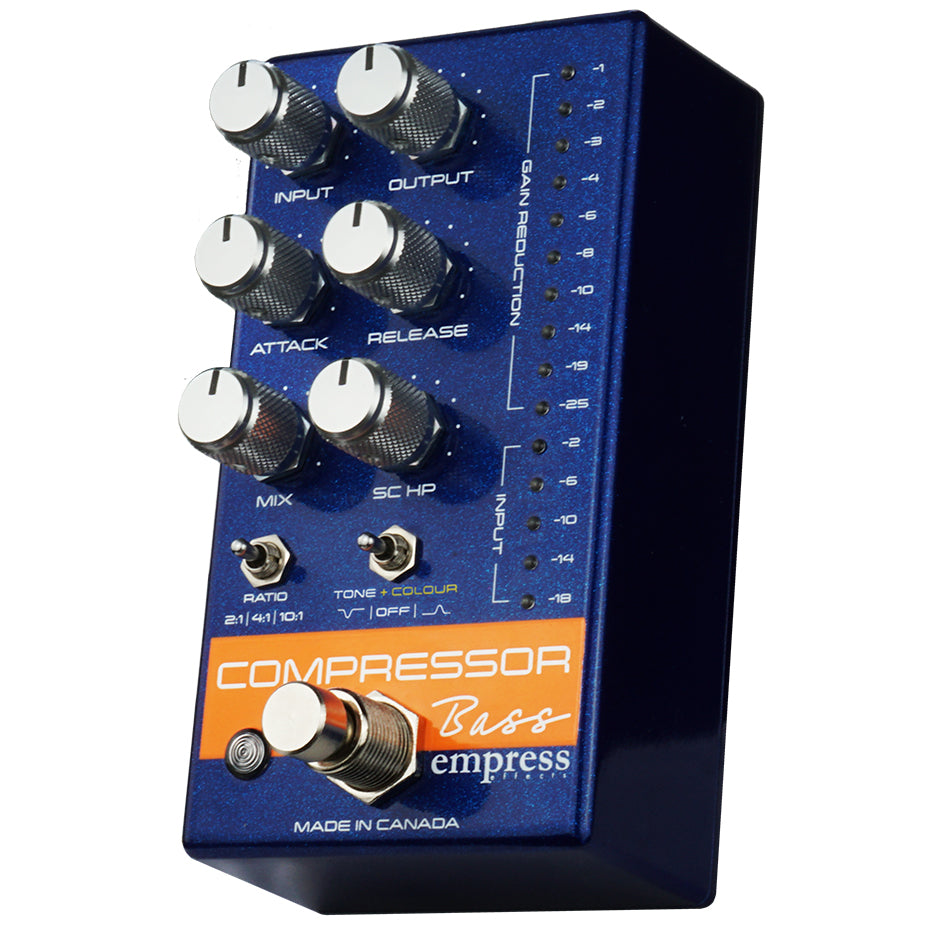 Empress Effects Bass Compressor Guitar Pedal