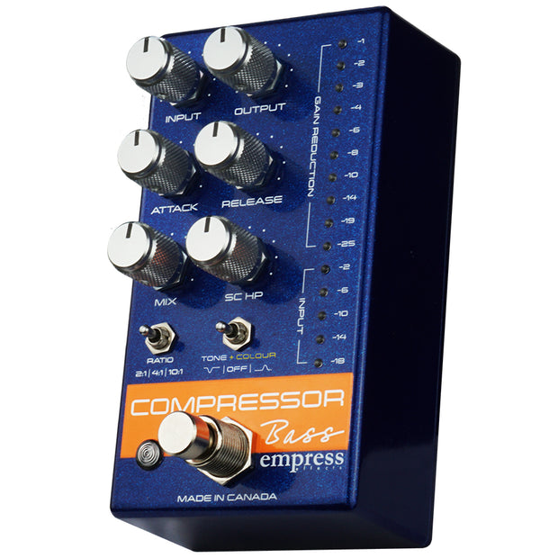 Empress Effects Bass Compressor Guitar Pedal – Music City Canada