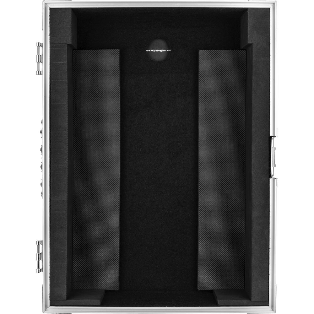 Odyssey FZCDJ3000 Flight Zone Case for Pioneer DJ CDJ-3000 - Silver and Black