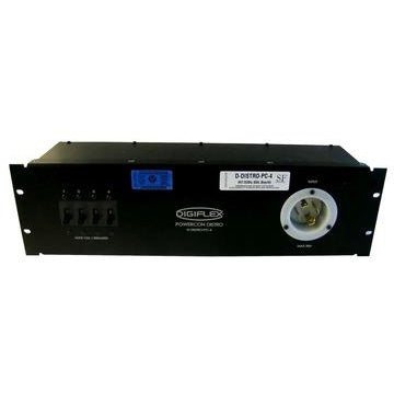 Digiflex D-DISTRO-PC-4 - 2RU Distro TL-4 Input with 4x UGround & PowerCON Out