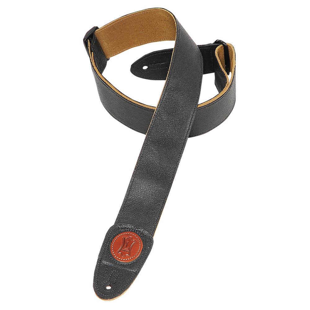Levy's MSS7G-BLK Garment Leather Guitar Straps