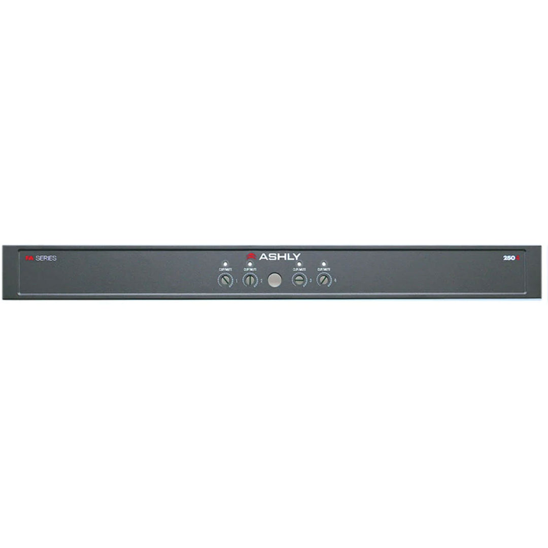Ashly 1U  Power Amplifier 4 x250W @ 4/8 Ohms, 70/100V