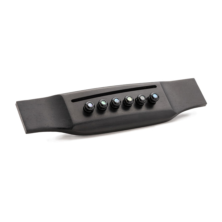Martin Guitars Pin,Set,Liquid Metal,Gloss Black w/Paua,Tin