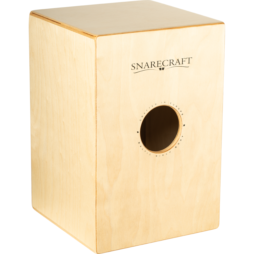 Meinl Percussion-SC80AB- Snarecraft Cajon 80, Almond Birch