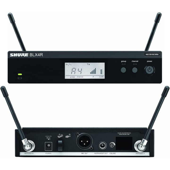 Shure BLX14 Bodypack Wireless Instrument System (Freq: H9)