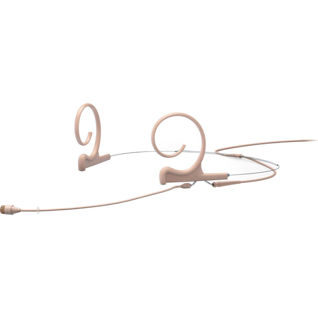 DPA Microphones d:fine Core 4266 Slim Omnidirectional Flex Headset Mic, 90mm Boom with MicroDot - Beige