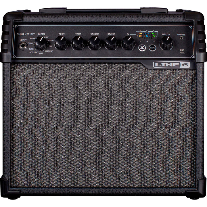 Line 6 Spider V 20 MkII 8" Guitar Amplifier Combo