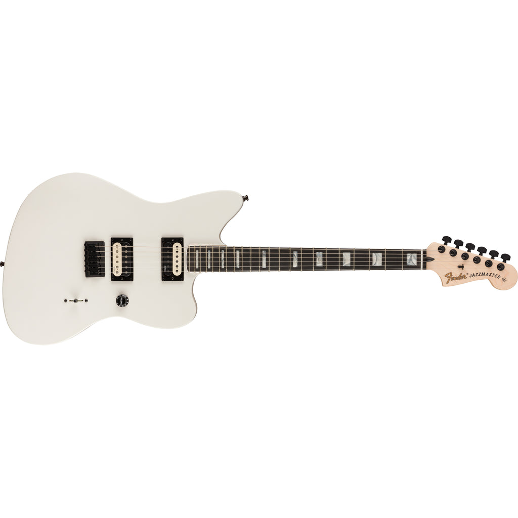 ギター Fender Jim Root Jazzmaster V4 Fender Jim Root Jazzmaster V4 (Flat White) Electric Guitar – Music