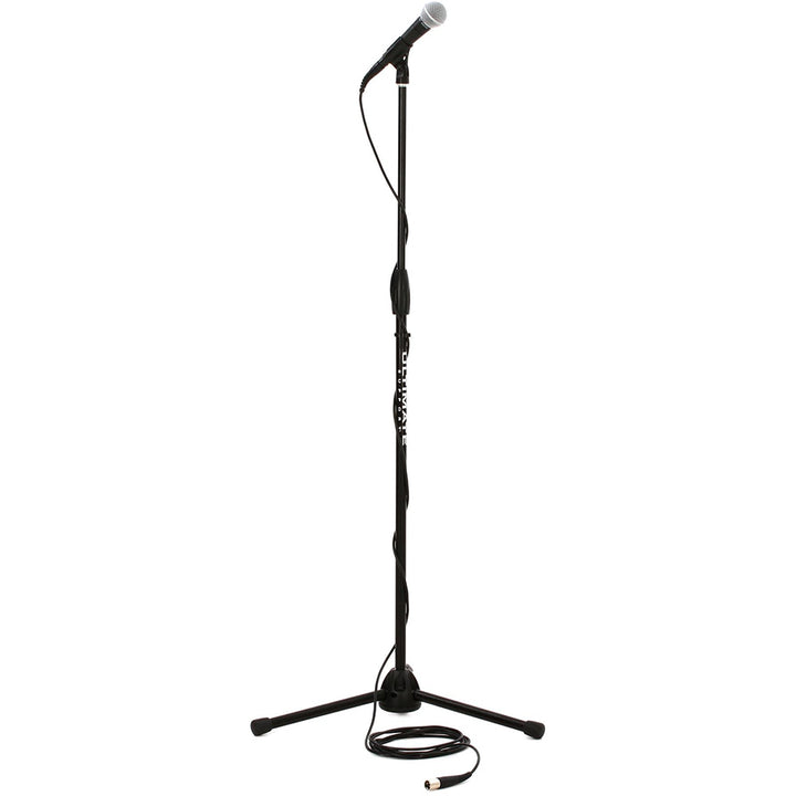 Shure SM58-CN-BTS Stage Performance Microphone and Stand Package