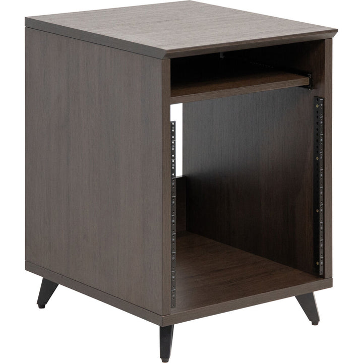 Gator Elite Series 10 RU Studio Rack Table - Dark Walnut Brown
