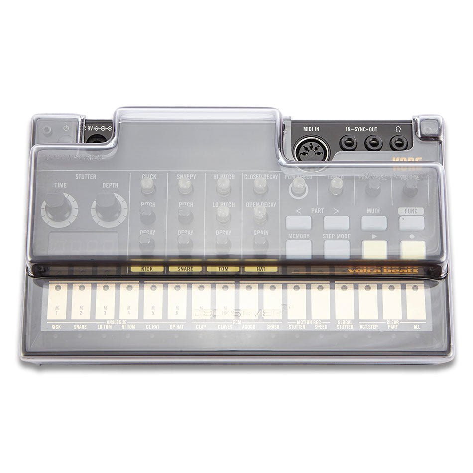 Decksaver Dust Cover for Korg Volca Series Synthesizers