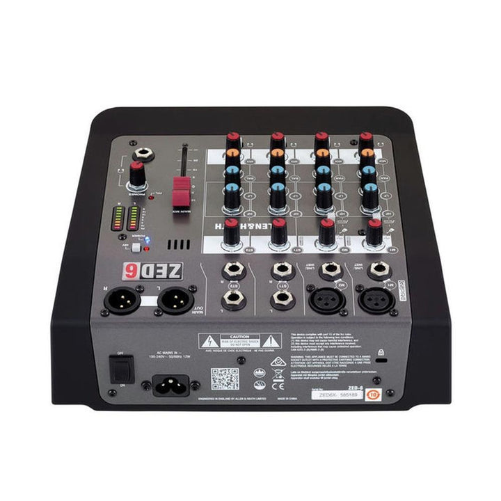 Allen & Heath ZED-6 Compact 6-Input Mixer