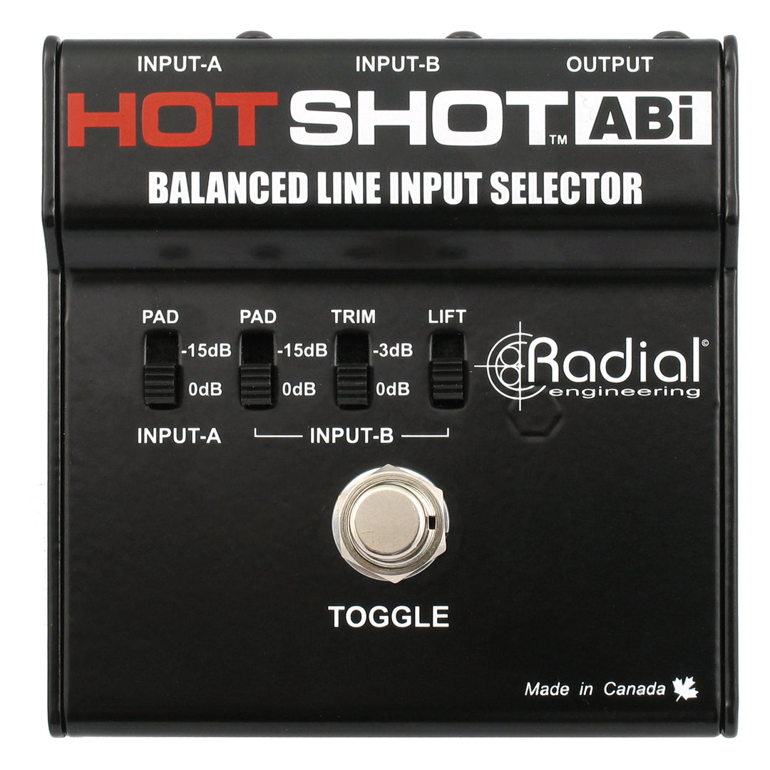 Radial Hotshot ABi Line Input Selector