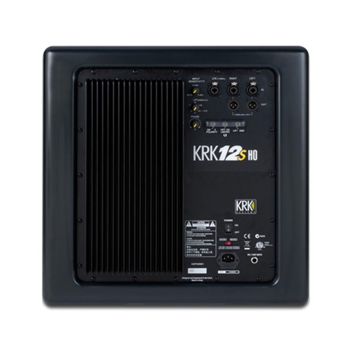 KRK KRK12S-HO High-Output Studio Subwoofer - 12"