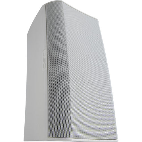 QSC AcousticDesign Series 12'' Surface-Mount Subwoofer with Yoke Bracket (White)