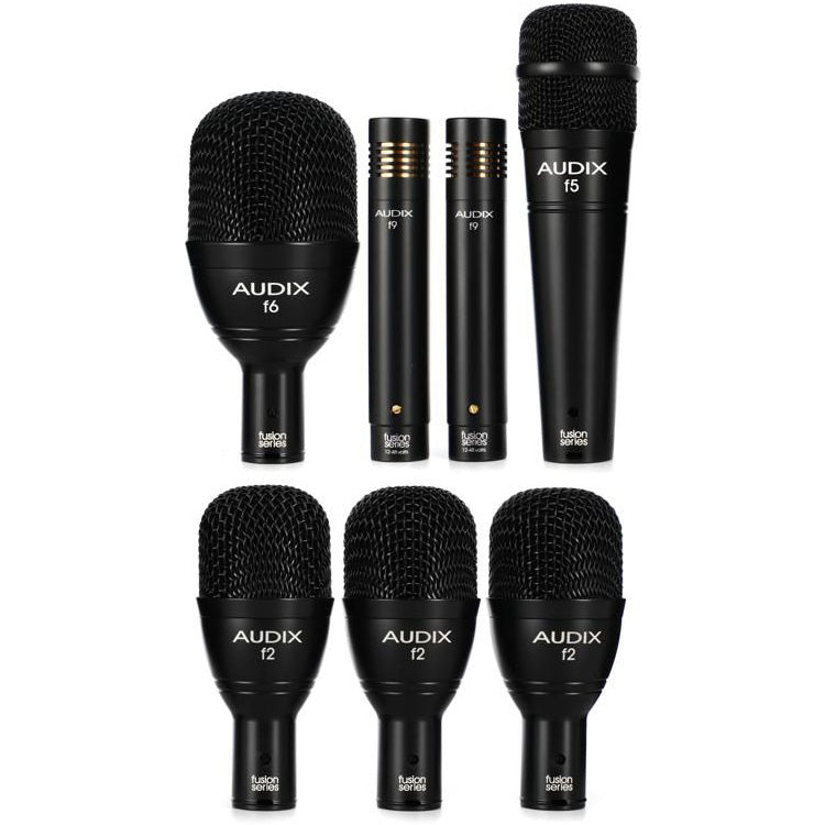 Audix FP7 Fusion Series Drum Microphone Package for 7-Piece Kit