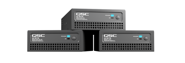 QSC QIO-ML4i Network Audio Expander 4 mic line inputs