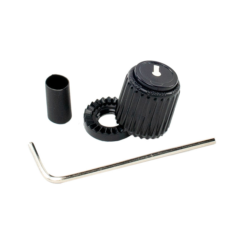 D'Addario Loknob Plastic Knob - Small, Black