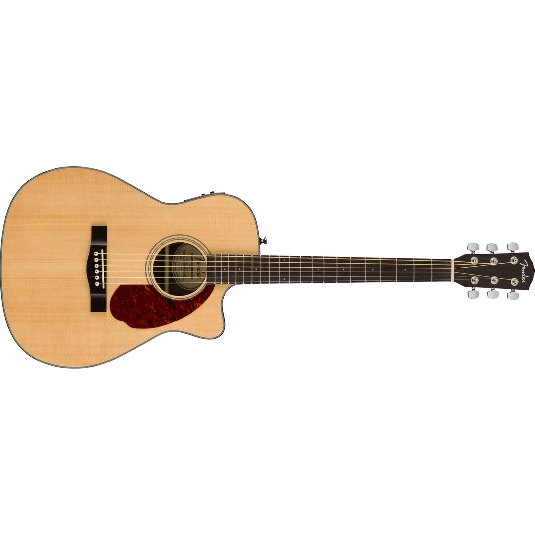 Fender CC-140SCE Concert Walnut Fingerboard Acoustic Guitar w/ Case - Natural