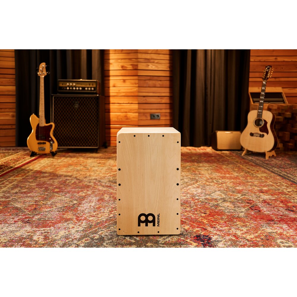 Meinl Percussion SC100B Snarecraft Cajon 100, Baltic Birch