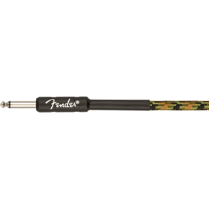 Fender Professional Series Instrument Cable 10 Straight/Straight - Woodland Camo