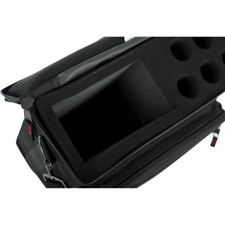 Gator GM-5W Deluxe Bag for Wireless Microphone System with 5x Mics