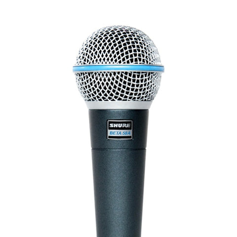 Shure Beta 58A Handheld Supercardioid Dynamic Microphone – Music