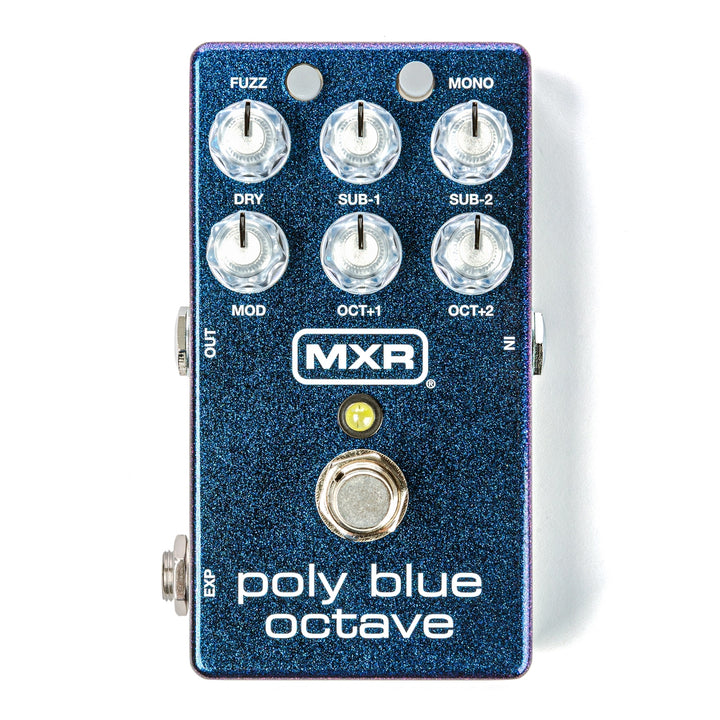 MXR M306 Poly Blue Octave Pitch-Shifting Guitar Effect Pedal