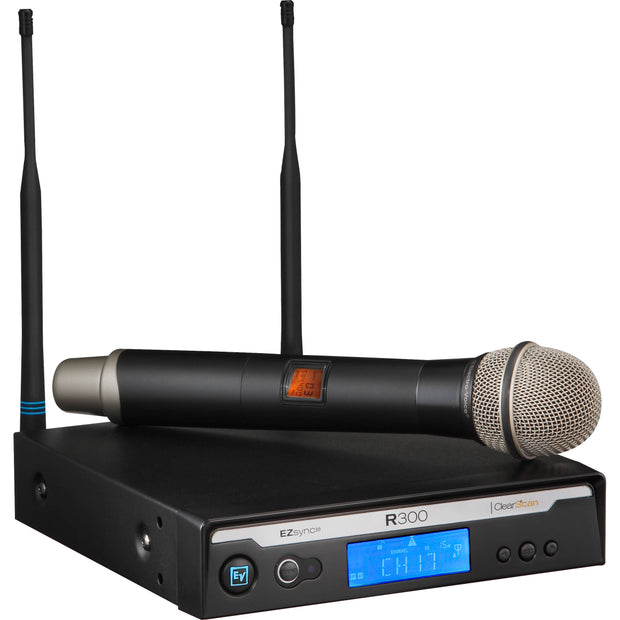 Electro-Voice R300-HD - Wireless Handheld Microphone System (C Range)