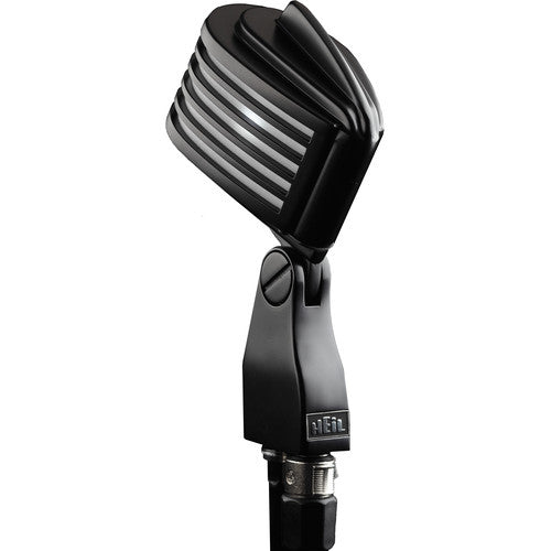 Heil The Fin Vocal Microphone with LED Lights (Matte Black Body, White LEDs)