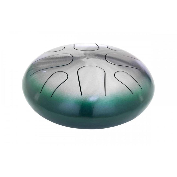 Pearl Awakening Series PMTD8AM689  8-Note Minor Metal Tongue Drum 10" Green Burst Color