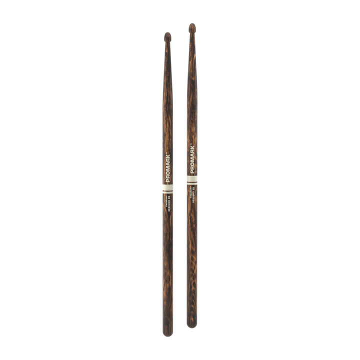Promark R2BFG-Promark Rebound 2B FireGrain Hickory Drumsticks, Acorn Wood Tip