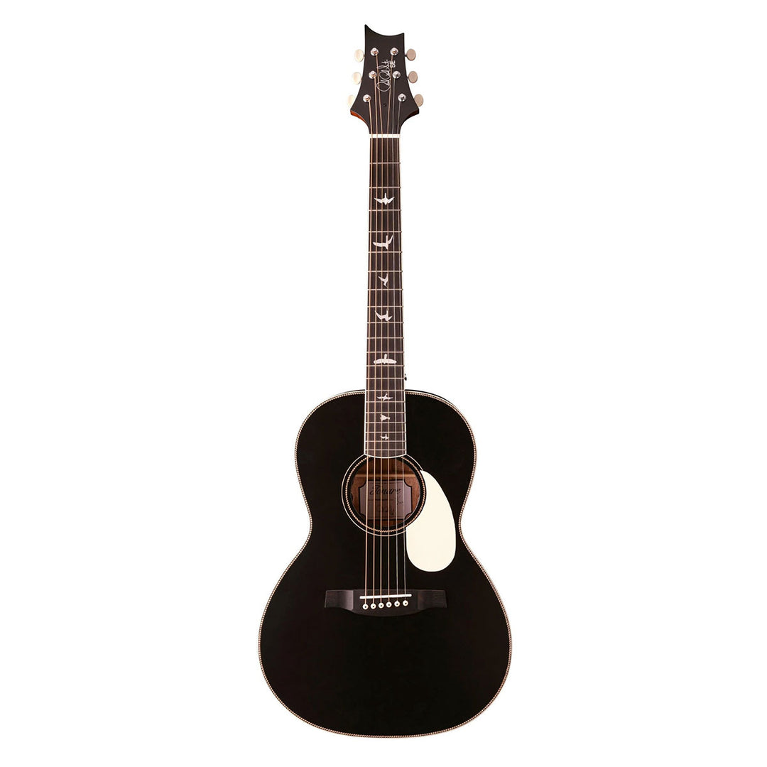 PRS SE P20 Parlor Acoustic Guitar (Satin Black Top)