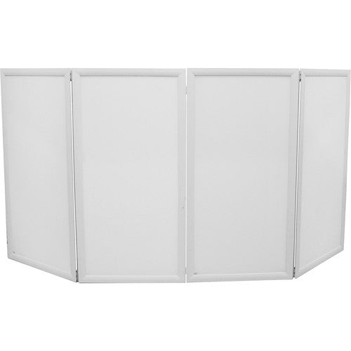 Odyssey Scrim Werks 48'' W by 46'' H DJ Facade (White)