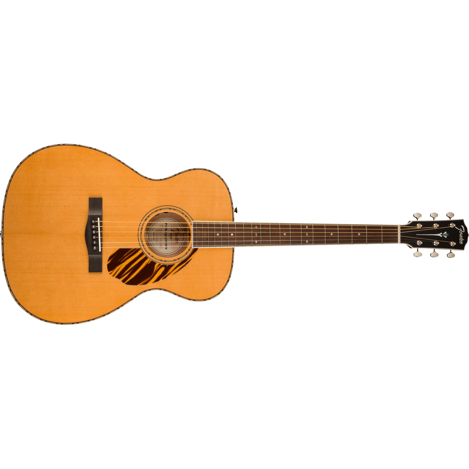 Fender PO-220E Orchestra Ovangkol Fingerboard Acoustic Guitar