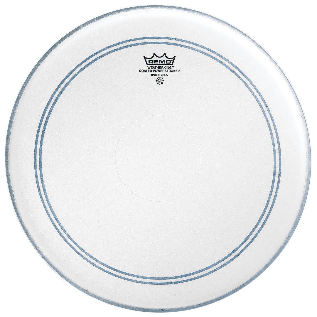 Remo P3-0114-C2 - 14''Batter,Powerstroke 3,Coated Clear Dot Top Side