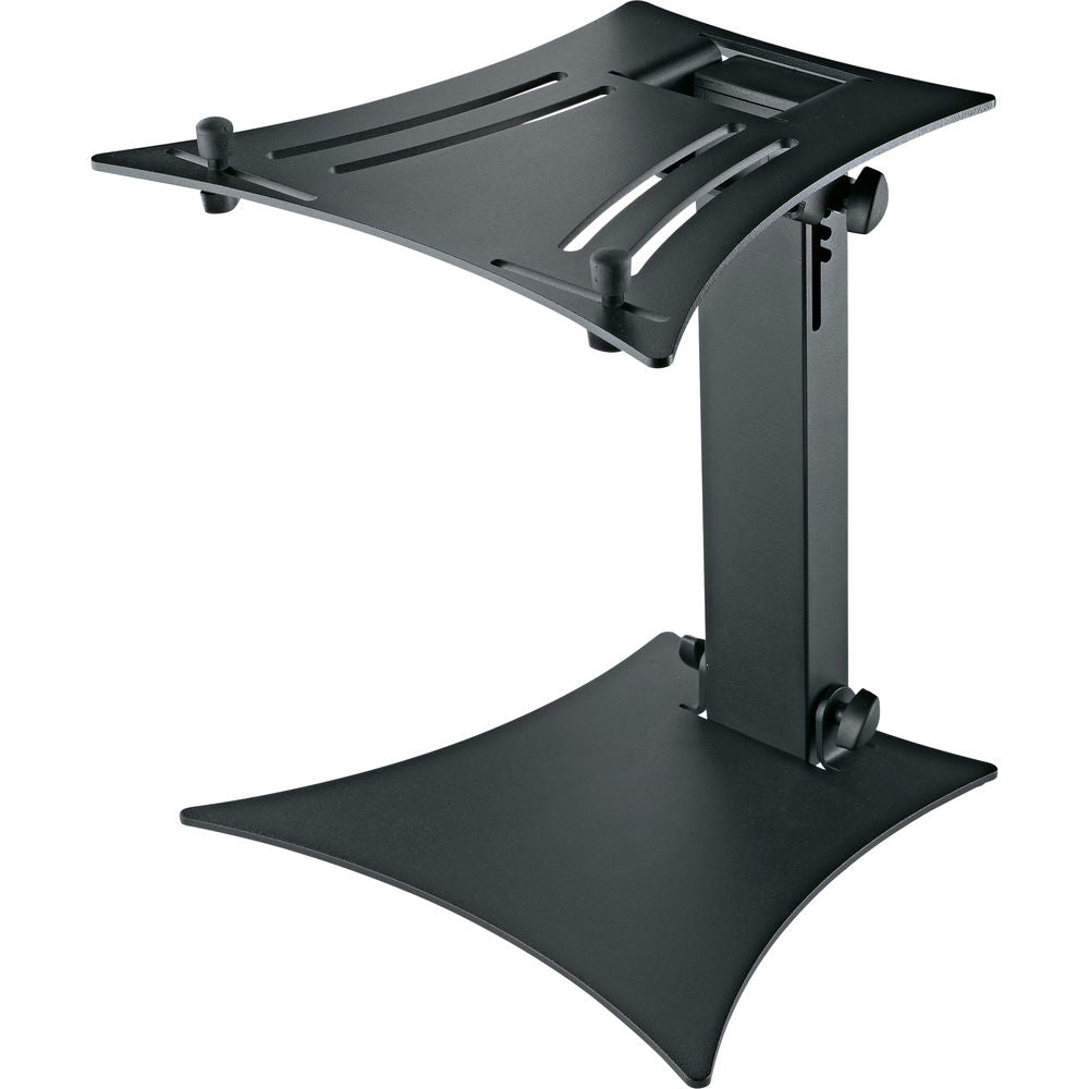 K&M 12190 Foldable Laptop Stand - Black